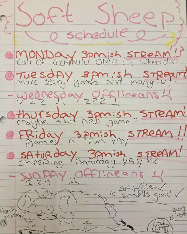 Schedule of 2026-07-20 Schedule of 2026-07-20